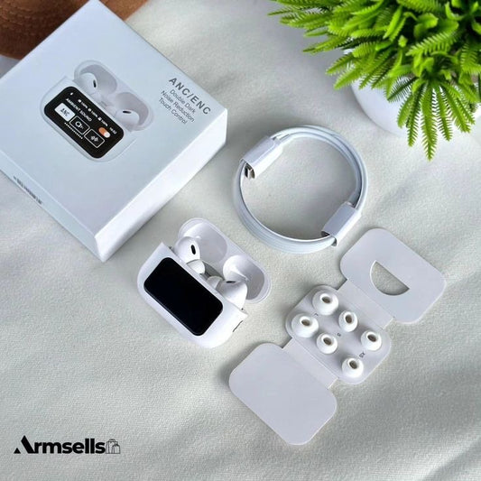 New ANC AirPods with LED – Immersive Sound with a Modern Touch Best Price in Pakistan